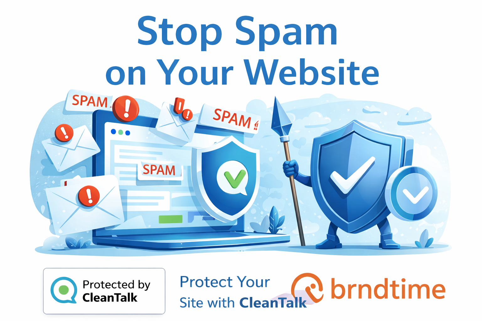 Stop spam met CleanTalk bescherming brndtime sint-truiden